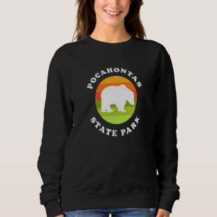 Sweatshirt Pocahontas State Park Virginia Bear VA Souvenir