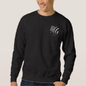 Sweatshirt Poche d'impression Zebra pour un animal sauvage de (Devant)