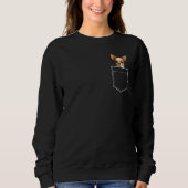 Sweatshirt Pocket Chihuahua (Devant)