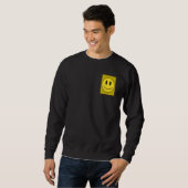 Sweatshirt Pocket Smiling Face Costume Happy Cute Smile Trend (Devant entier)
