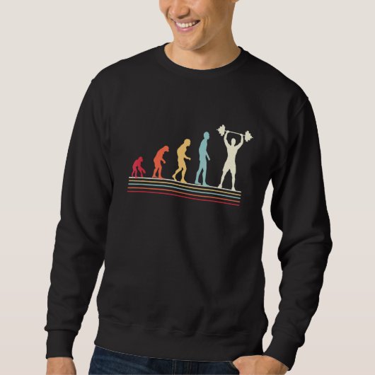 Sweatshirt Poids Poids Poids Lifting Bodybuilder Gym (Devant)
