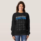Sweatshirt Point de contrôle de l'équipe de sécurité d'annive (Devant entier)