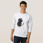 Sweatshirt Pointer à poil dur allemand (Devant entier)