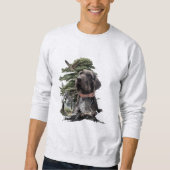 Sweatshirt Pointer à poil dur allemand (Devant)