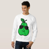 Sweatshirt Poires Cool Poire Fruit (Devant entier)