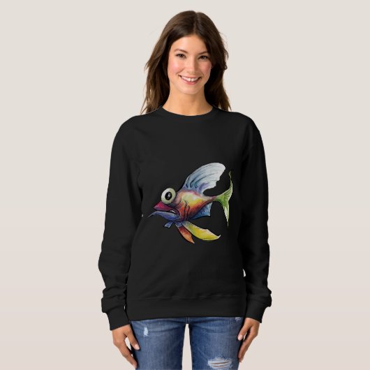 Sweatshirt Poisson 01 (Devant entier)