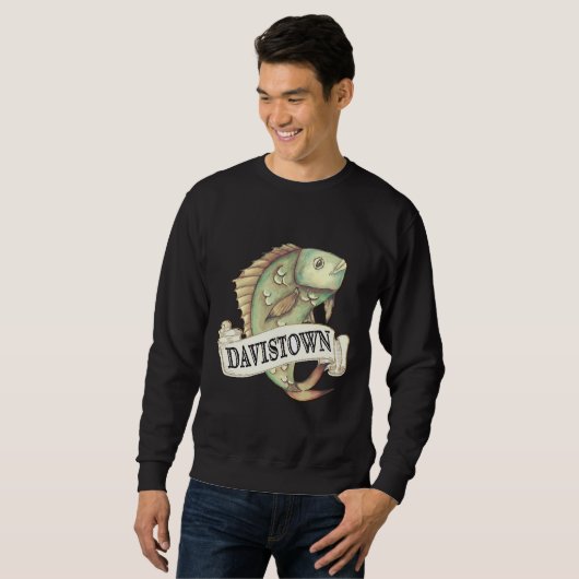 Sweatshirt Poisson 37 (Devant entier)