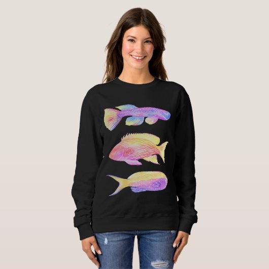 Sweatshirt Poisson 98 (Devant entier)