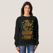 Sweatshirt Poisson Aquarium Crevettes Pimo (Devant entier)