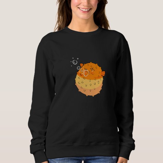 Sweatshirt Poisson Ballotte Poisson Feu Poisson Poisson (Devant)