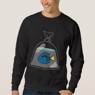 Sweatshirt Poisson bleu Tang