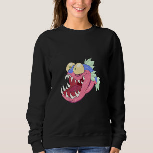 Sweatshirt Poisson carnivore