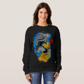 Sweatshirt Poisson classique 190 (Devant entier)