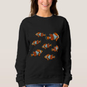 Sweatshirt Poisson clown 94 (Devant)