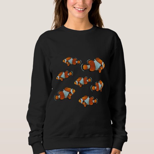 Sweatshirt Poisson clown 94 (Devant)