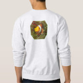 Sweatshirt Poisson clown en anémone vert. Conception photogra (Dos)