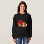 Sweatshirt Poisson clown parfait (Devant entier)