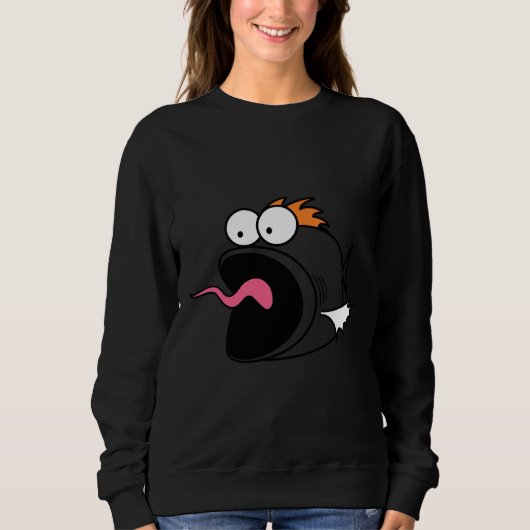 Sweatshirt Poisson de criblage (Devant)