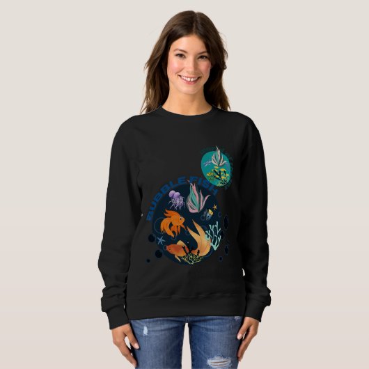 Sweatshirt Poisson De Poisson 305 (Devant entier)