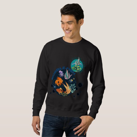 Sweatshirt Poisson De Poisson 305 (Devant entier)