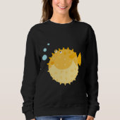 Sweatshirt Poisson de Puffer mou (Devant)