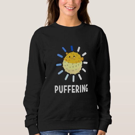Sweatshirt Poisson de Puffin Buffer (Devant)