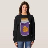 Sweatshirt Poisson d'or Soda aux raisins (Devant entier)