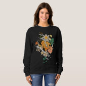 Sweatshirt Poisson En Fleurs (Devant entier)