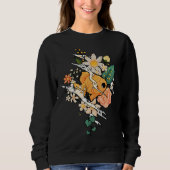 Sweatshirt Poisson En Fleurs (Devant)