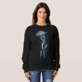Sweatshirt Poisson Jellyfish 307 (Devant entier)