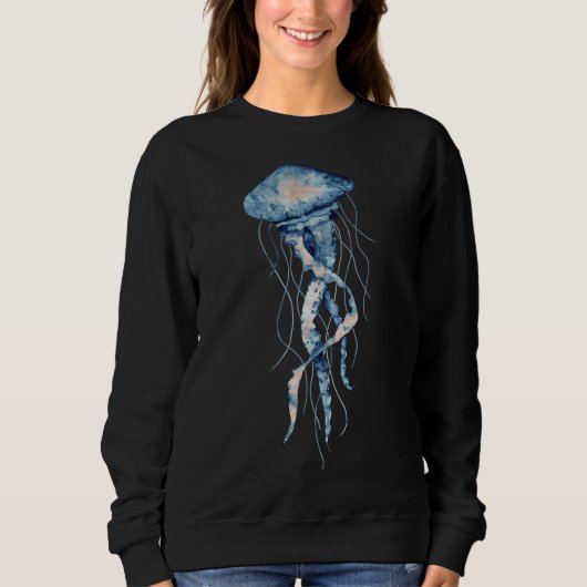 Sweatshirt Poisson Jellyfish 307 (Devant)