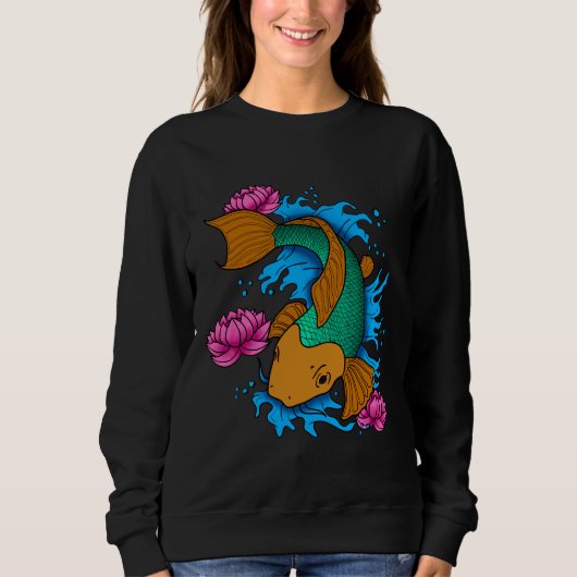 Sweatshirt Poisson Koi 328 (Devant)