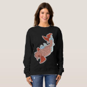 Sweatshirt Poisson Koi 329 (Devant entier)