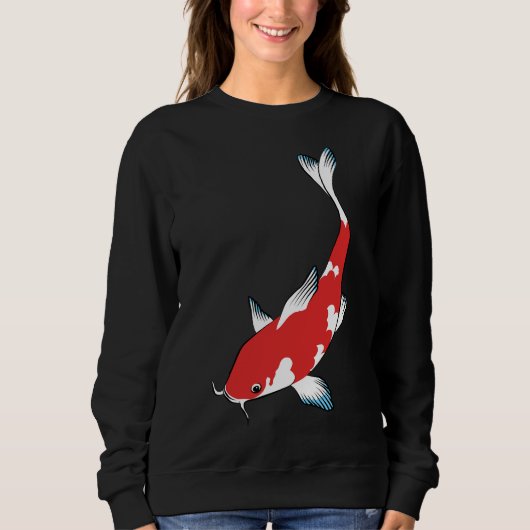 Sweatshirt Poisson Koi 833 (Devant)