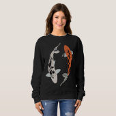 Sweatshirt Poisson Koi 845 (Devant entier)