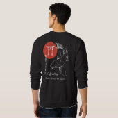 Sweatshirt Poisson Koï personnalisé inspiré de l'Asie (Dos entier)