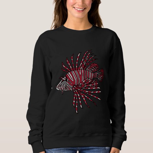 Sweatshirt Poisson Lion 343 (Devant)