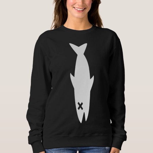 Sweatshirt Poisson mort 597 (Devant)
