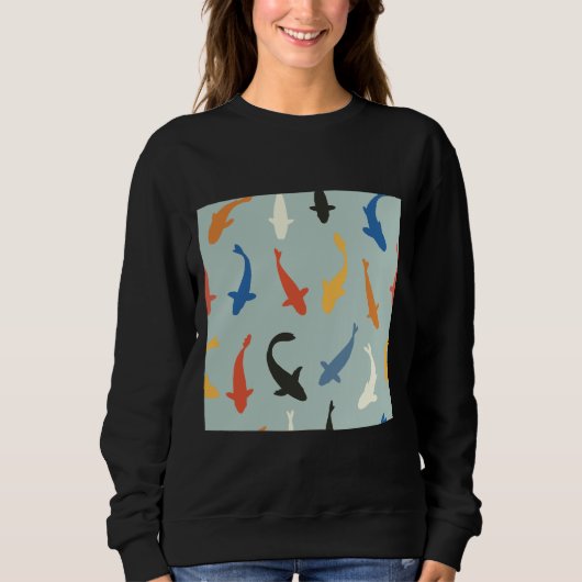 Sweatshirt Poisson Poisson Gator (Devant)