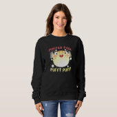 Sweatshirt Poisson Puffer Poisson Puff Poisson Fou Poisson Ga (Devant entier)