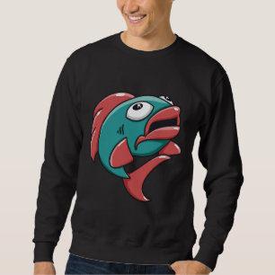 Sweatshirt Poisson sans esprit