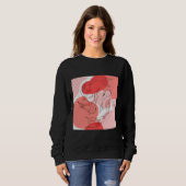 Sweatshirt Poisson Scoop (Devant entier)