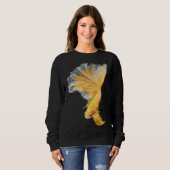 Sweatshirt Poisson Siamese Combattre le poisson (Devant entier)