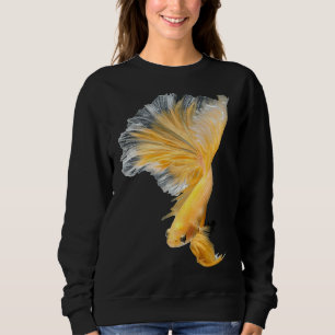 Sweatshirt Poisson Siamese Combattre le poisson