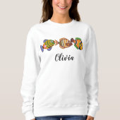 Sweatshirt Poisson Tropical (Devant)