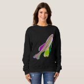 Sweatshirt Poisson zèbre Zèbre (Devant entier)