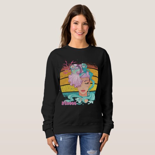 Sweatshirt Poissons (Devant entier)
