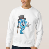 Sweatshirt Poker avec jetons Poker (Devant)