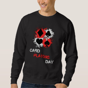 Sweatshirt Poker Casino Ace Game