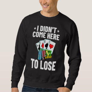 Sweatshirt Poker Texas Tenez Em Tout Dans Joueur 6